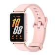 For Samsung Galaxy Fit 3 Mijobs Silicone Watch Band(Pink+Rose Gold) - Watch Bands by MIJOBS | Online Shopping South Africa | PMc TechLife | Buy Now Pay Later Mobicred