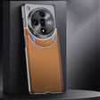 For OPPO Find X7 GKK Mortise-Tenon Connection Contrast Color Frosted AG Shockproof Phone Case(Brown) - free shipping - PMC Jewellery - Order now!