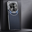 For OPPO Find X7 Ultra GKK Mortise-Tenon Connection Contrast Color Frosted AG Shockproof Phone Case(Blue) - free shipping - PMC Jewellery - Order now!