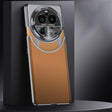 For OPPO Find X6 Pro GKK Mortise-Tenon Connection Contrast Color Frosted AG Shockproof Phone Case(Brown) - free shipping - PMC Jewellery - Order now!