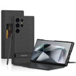 For Samsung Galaxy S24 Ultra 5G GKK Triumph Ultra-Thin Flip Leather Case without Pen(Carbon Fiber) - Galaxy S24 Ultra 5G Cases by GKK | Online Shopping South Africa | PMC Jewellery | Buy Now Pay Later Mobicred