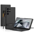 For Samsung Galaxy S24 Ultra 5G GKK Triumph Ultra-Thin Flip Leather Case without Pen(Black) - free shipping - PMC Jewellery - Order now!