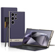 For Samsung Galaxy S24 Ultra 5G GKK Triumph Ultra-Thin Flip Leather Case without Pen(Purple) - free shipping - PMC Jewellery - Order now!