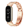 For Xiaomi Smart Band 10 / 9 / 8 Mijobs GT4 Three Beads Metal Watch Band(Rose Gold) - free shipping - PMc TechLife - Order now!
