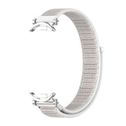 For Xiaomi Smart Band 10 / 9 / 8 Mijobs GT4 Breathable Nylon Loop Watch Band(Seashell Silver)