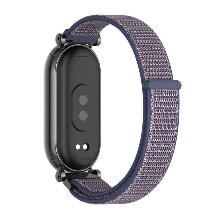 For Xiaomi Smart Band 10 / 9 / 8 Mijobs GT4 Breathable Nylon Loop Watch Band(Midnight Blue Black) - free shipping - PMc TechLife - Order now!