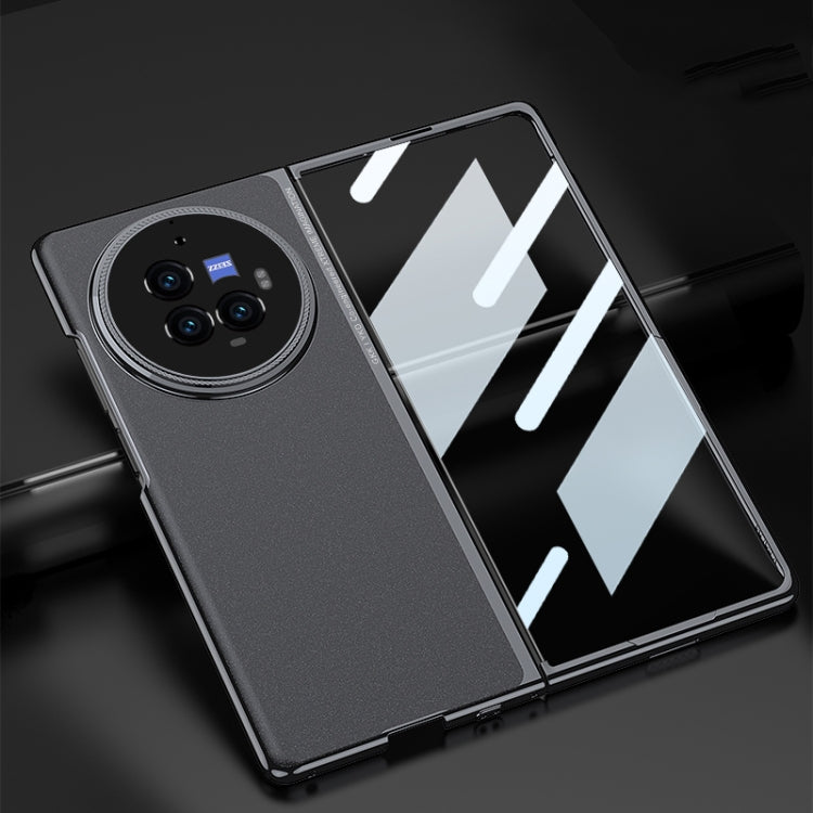 For vivo X Fold3 Pro GKK Integrated Unbounded Frosted AG All-inclusive Shockproof Phone Case(Black) - vivo Cases by GKK | Online Shopping South Africa | PMC TechLife | Buy Now Pay Later Mobicred