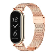 For Xiaomi Smart Band 10 / 9 / 8 Mijobs GT4 Milan Buckle Metal Watch Band(Rose Gold)