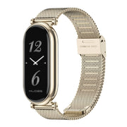 For Xiaomi Smart Band 10 / 9 / 8 Mijobs GT4 Milan Buckle Metal Watch Band(Light Gold)
