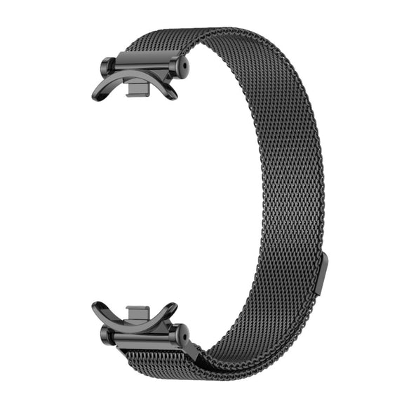 For Xiaomi Smart Band 10 / 9 / 8 Mijobs GT4 Milan Magnetic Metal Watch Band(Black)