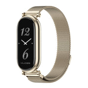 For Xiaomi Smart Band 10 / 9 / 8 Mijobs GT4 Milan Magnetic Metal Watch Band(Light Gold)