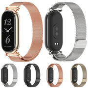 For Xiaomi Smart Band 10 / 9 / 8 Mijobs GT4 Milan Magnetic Metal Watch Band(Black)