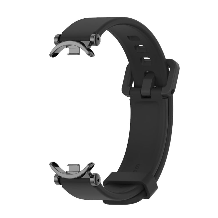 For Xiaomi Smart Band 10 / 9 / 8 Mijobs GT4 Silicone Breathable Watch Band(Black)