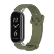For Xiaomi Smart Band 10 / 9 / 8 Mijobs GT4 Silicone Breathable Watch Band(Army Green Silver) - free shipping - PMc TechLife - Order now!