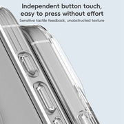 For iPhone 16 ZGA Clear TPU Shockproof Phone Case(Transparent)
