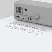 D4000 Android 9.0 1080P HD Home Portable LED Projector(US Plug)
