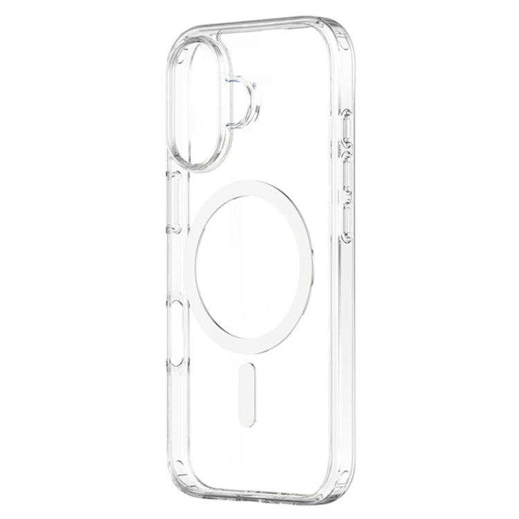 For iPhone 16 Plus ZGA Magsafe Clear PC Hybrid TPU Phone Case(Transparent) - free shipping - PMC Jewellery - Order now!