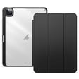 For iPad Pro 12.9 2022/2021/2020 ZGA Tri-Fold Voltage Smart Leather Tablet Case(Black) - free shipping - PMc TechLife - Order now!