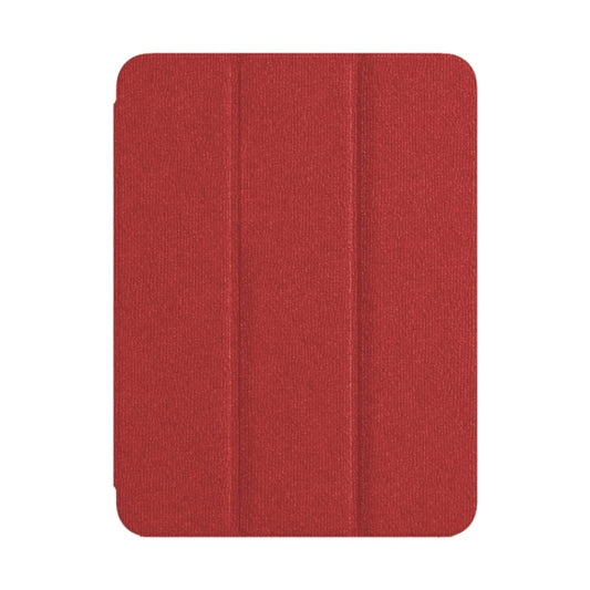 For iPad 2025 / 2022 ZGA Tri-Fold Voltage Smart Leather Tablet Case(Red) - free shipping - PMC Jewellery - Order now!