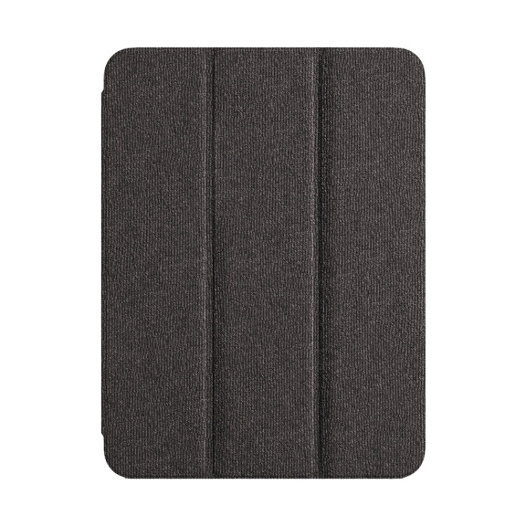 For iPad 2025 / 2022 ZGA Tri-Fold Voltage Smart Leather Tablet Case(Grey) - free shipping - PMC Jewellery - Order now!