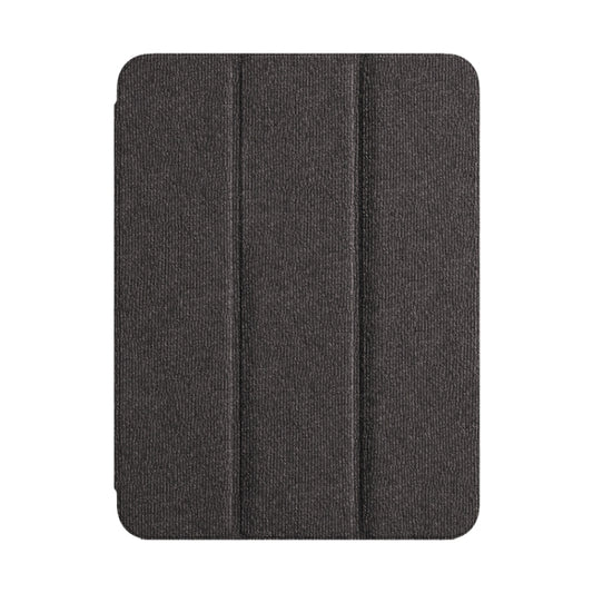 For iPad 2025 / 2022 ZGA Tri-Fold Voltage Smart Leather Tablet Case(Grey) - free shipping - PMC Jewellery - Order now!