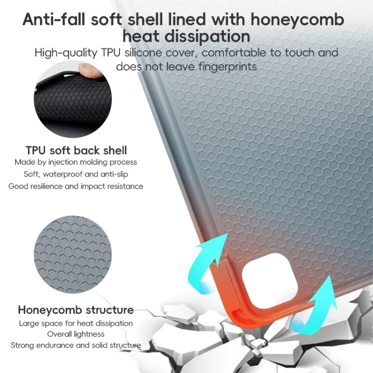 For iPad Pro 11 2022 / 2021 / 2020 ZGA Tri-Fold Voltage Smart Leather Tablet Case(Black) - free shipping - PMc TechLife - Order now!