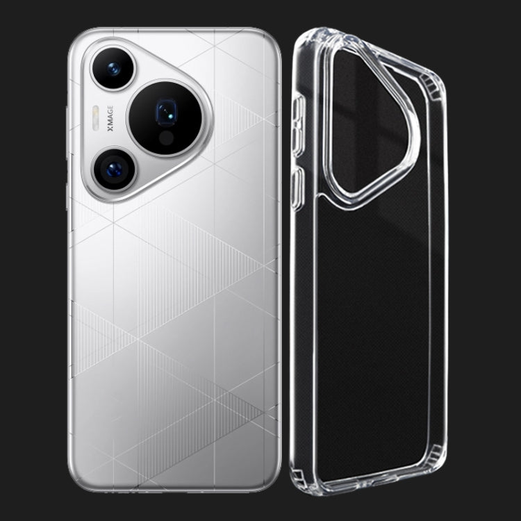 For Huawei Pura 70 Pro / 70 Pro+ Crystal TPU + PC Airbag Shockproof Phone Case(Transparent) - Huawei Cases by PMC Jewellery | Online Shopping South Africa | PMC Jewellery | Buy Now Pay Later Mobicred