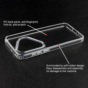 For Huawei Pura 70 Pro / 70 Pro+ Crystal TPU + PC Airbag Shockproof Phone Case(Transparent)