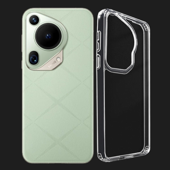 For Huawei Pura 70 Ultra Crystal TPU + PC Airbag Shockproof Phone Case(Transparent)
