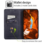 For Motorola Edge 5G 2024 Cow Texture Magnetic Leather Phone Case(Black)