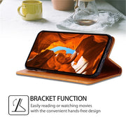 For Motorola Edge 5G 2024 Cow Texture Magnetic Leather Phone Case(Light Brown)