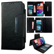 For iPhone 16 Pro Max Multifunctional 7-Cards Wallet Leather Phone Case(Black) - iPhone 16 Pro Max Cases by PMC TechLife | Online Shopping South Africa | PMC TechLife | Buy Now Pay Later Mobicred