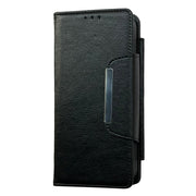For iPhone 16 Pro Max Multifunctional 7-Cards Wallet Leather Phone Case(Black)