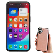 For iPhone 16 Multifunctional 7-Cards Wallet Leather Phone Case(Rose Gold)