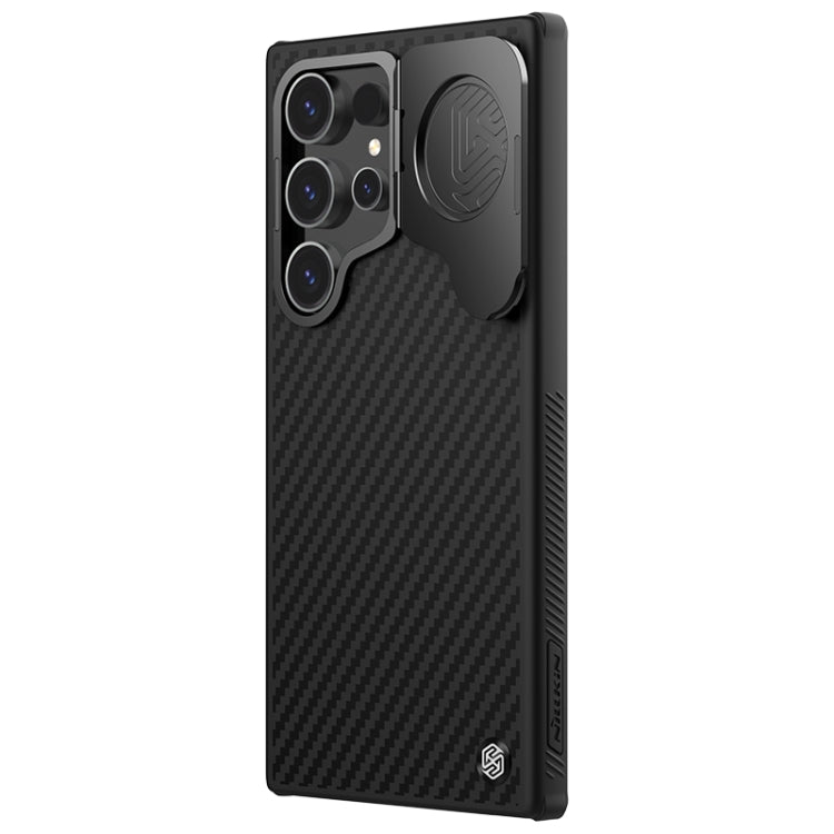 For Samsung Galaxy S24 Ultra 5G NILLKIN Aramid Fiber MagSafe Magnetic Cover Version Phone Case(Black) - free shipping - PMC Jewellery - Order now!