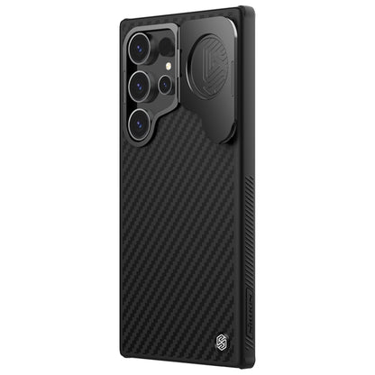 For Samsung Galaxy S24 Ultra 5G NILLKIN Aramid Fiber MagSafe Magnetic Cover Version Phone Case(Black) - free shipping - PMC Jewellery - Order now!
