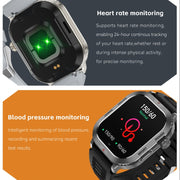 ZW66 2.01 inch BT5.1 Fitness Wellness Smart Watch, Support Bluetooth Call / Sleep / Blood Oxygen / Heart Rate / Blood Pressure Health Monitor(Silver)