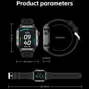 ZW66 2.01 inch BT5.1 Fitness Wellness Smart Watch, Support Bluetooth Call / Sleep / Blood Oxygen / Heart Rate / Blood Pressure Health Monitor(Silver)