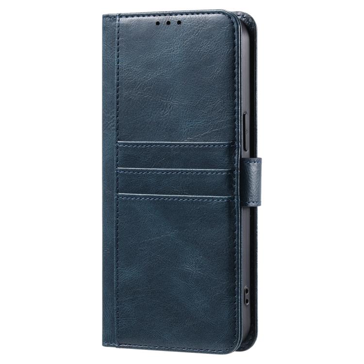 For iPhone 16e Simple 6-Card Wallet Leather Phone Case(Navy Blue) - iPhone 16e Cases by PMC TechLife | Online Shopping South Africa | PMC TechLife | Buy Now Pay Later Mobicred