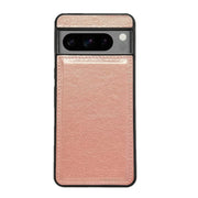 For Google Pixel 9 Pro XL Cowhide Texture Back Cover Phone Case(Rose Gold)