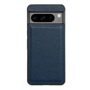 For Google Pixel 9 Pro XL Cowhide Texture Back Cover Phone Case(Royal Blue)
