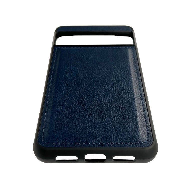 For Google Pixel 9 / Pixel 9 Pro Cowhide Texture Back Cover Phone Case(Royal Blue) - Google Cases by PMC TechLife | Online Shopping South Africa | PMC TechLife | Buy Now Pay Later Mobicred