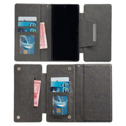 For Google Pixel 8a Multifunctional 7-Card Wallet Leather Phone Case(Grey)