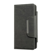 For Google Pixel 7a Multifunctional 7-Card Wallet Leather Phone Case(Grey)