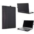 For Microsoft Surface Laptop 6 13.5 inch Cloth Texture Laptop Leather Case With Stand Function(Black) - 13.3 inch by PMC TechLife | Online Shopping South Africa | PMC TechLife | Buy Now Pay Later Mobicred