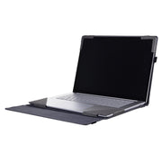 For Lenovo ThinkPad X1 Carbon Gen 11 Cloth Texture Laptop Leather Protective Case(Space Ash)