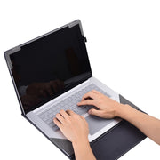 For Lenovo ThinkPad X1 Carbon Gen 11 Cloth Texture Laptop Leather Protective Case(Space Ash)