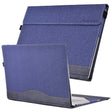 For Lenovo ThinkPad X1 Carbon Gen 11 Cloth Texture Laptop Leather Protective Case(Deep Blue) - Other by PMC TechLife | Online Shopping South Africa | PMC TechLife | Buy Now Pay Later Mobicred