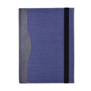 For Lenovo ThinkPad X1 Carbon Gen 11 Cloth Texture Laptop Leather Protective Case(Deep Blue)