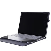 For Lenovo ThinkPad X1 Carbon Gen 10 Cloth Texture Laptop Leather Protective Case(Black)